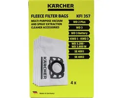 Kärcher Home & Garden 2.863-314.0 Sac filtrant 4 pc(s)
