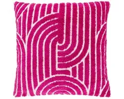 Unique Living - Sierkussen Ziza - Fuchsia - 45x45cm