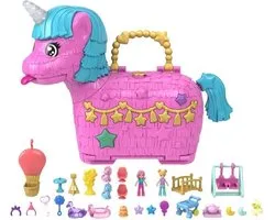 Polly Pocket 35e Speciale Eenhoornfeest Vensterdoospop Roze