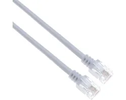 Câble Modem - Rallonge DSL - Connexion Internet - Haute Vitesse - 2 Mètres - Blanc