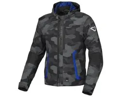 Macna Riggor Noir Blue Blousons Textile Imperméable L