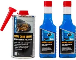 Lindemann Diesel Treatment Premium Bundle - Diesel Cleaner - Motor Reiniger - Diesel Additief Voor Auto’s - Brandstofsysteem Reiniger - Roetfilter Reiniger Diesel - DPF Cleaner - EGR Cleaner - Injector Reiniger Diesel - Verhoogt Cetaangetal