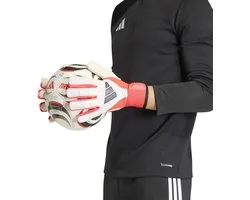 adidas Predator Competition Goalkeeper Gloves White Red Black