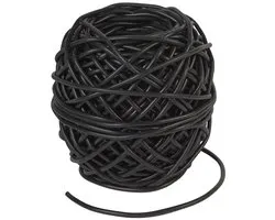 Talen Tools - Tube de reliure - 50 m - 3 mm - Zwart