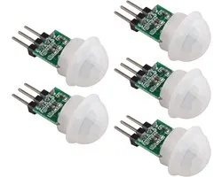 5 STKS AM312 IR Menselijke Sensor Mini Pyro-elektrische PIR Sensor Module Handmatige Motion Infrarood Automatische Detector HC-SR312 Miniatuur Menselijke Inductie Sensor Module DC 2,7 naar 12V