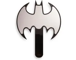 Makeup Revolution x Batman - Cosmetic Handheld Mirror - Make-up Spiegel / Handspiegel Zwart - DC Comics