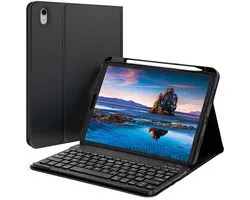 Accezz Tablet Toetsenbord Hoes - Geschikt voor Apple iPad 11 2025 A16 / iPad 10e generatie (2022) 10.9 inch - AZERTY Bluetooth Keyboard Bookcase