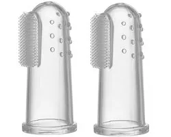 YPH Pets® - Brosse à dents pour Chiens - 2x Brosse à dents pour chien - Massage des gencives pour chien - Soins chiens