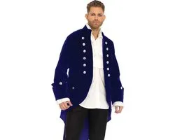 Long velvet coat