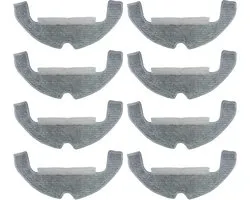 Wisserdoeken Geschikt voor DREAME D10 Plus Gen 2 / D10s plus / D9 PLUS robotstofzuigeraccessoires, D10 Plus Gen 2 accessoires, 8 dweilpads, herbruikbaar en wasbaar, reservedoek, accessoires