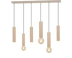 EGLO Fariolo Hanglamp - E27 - GU10 - 96 cm - Zandkleur/Beige
