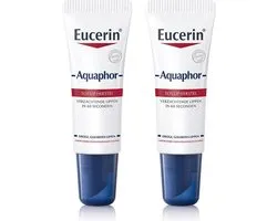 Eucerin Aquaphor Lipverzorging Bundel 2x10ml