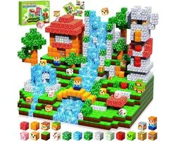 Magnetic Building Blocks, Magnetic Building Blocks, Magnetic Toy, 108 Pieces, Magnetic Building World Toy, Magnetic Blocks for Children from 3 4 5 6 7 8 9 Years Storable, Professional
