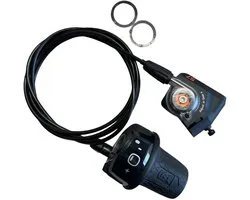 Sunrace Draaiversteller 7-speed - Clickbox - Geschikt voor SRAM S7 - Rechts - Zwart