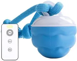 Interactive Dog Balls, Automatic Rolling Dog Toy, 3.94x2.95x2.95 Inches Puppy Training Aid Motion Activated Design, Quiet Chewing Ball for Park, Beach and Grassland Play