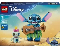 LEGO ǀ Disney Stitch en Scrump Bouwpakket voor Kinderen en Kinderkamer Decoratie 43296