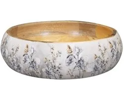 TS Collection - Bol Moonlight meadow - 25x6 - Métal & Époxy - Articles d'intérieur exclusifs pour l'intérieur - Fait main - Uniek print - Designed by Lammie