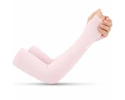 BOTC Arm Sleeve - Compression Arm Sleeves - UV - Protection solaire - Manches résistantes - Rose