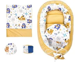 Babynest / Premium - Qualité supérieure, coton confort, Lit bébé, Bumper de lit bébé, Nid câlin pour lit bébé