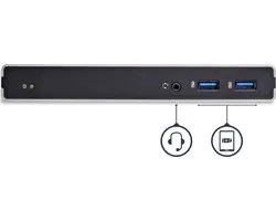 Dockstation Startech USB3SDOCKDD Silver