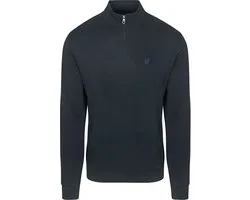 Lyle & Scott Half Zip Pullover Tonal Navy - Maat XL - Heren - Quarter zip