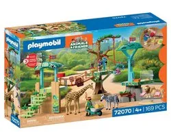 Playmobil – 72070 – Speelset – Zoo avontuur – 169 delen