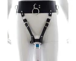 Banoch - Forced Orgasm Belt - small/large - pu leer - bondage