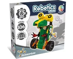 Science4you Robotics Rexbot – DIY Robot Bouwset – Beweegbare Robot met 106 Stukken & Educatief Boek – Leeftijd 8+