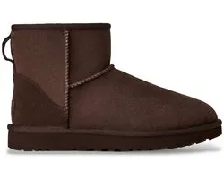 Ugg - Laarzen Donkerbruin Ugg W Classic Mini Ii Enkellaarzen Donkerbruin 1016222