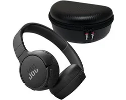 JBL Tune 670NC Wireless On Ear Noise Cancelling Headphones Bundle with gSport Case (Black)
