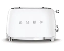 Smeg TSF01WHEU broodrooster '50s style, wit