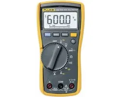 Fluke 115 Multimeter Kalibratie (ISO) Digitaal CAT III 600 V Weergave (counts): 6000