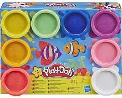 Play-Doh 8-pack verschillende kleuren assorti