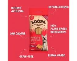 Soopa Dental Sticks Cranberry & Sweet Potato