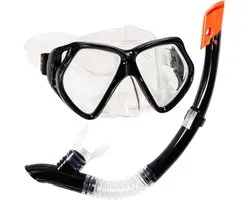 Atlantis Andros Combo - Snorkelset - Duikbril - Snorkel - Volwassenen - Zwart