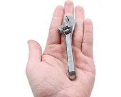 Mini Adjustable Wrench, 4 Inch Small Steel Spanner Spanner HATOOLHA Hand Wrench Tool for Industry and Car Repair - ShopVlot
