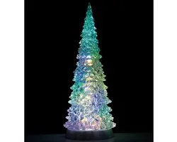 Lemax - Crystal Lighted Tree 4 Color Changeable And Color - XL