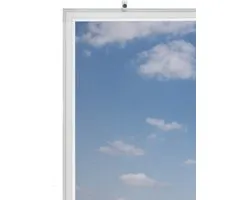 Bruynzeel vaste raamhor s500 125x155 cm aluminium