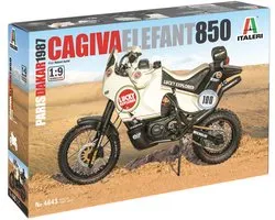 Italeri 4643 Cagiva Elephant 850 Winner 1987 Kit de montage moto 1: 9