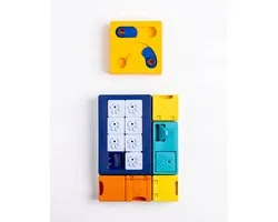 Pawzler Smarty Set - modulaire interactieve hondenpuzzel - set met basis en puzzelstukken