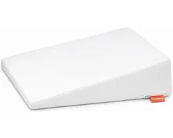 Coussin compensé pour matelas sleepling 90 x 45 x 15 cm | coussin anti-reflux pour lit et canapé | coussin de soutien | rehausseur de lit | avec housse en polyester, lavable à 60 degrés | fabriqué dans l'UE | Blanc