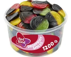 Red Band zombie/dropfruit smile snoep - fun mix - silo 100 St