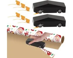 Store_7 - Gift Paper Cutter - Verpakking Snijder - Efficiënt Snijden - Zwart - Geschenken - Ideaal voor Verpakkingen - 2 Stuks
