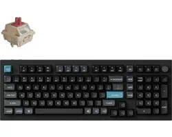 Keychron Q5 Ultra - Clavier mécanique - Sans fil - US Qwerty - 96% - Switch rouge - Noir