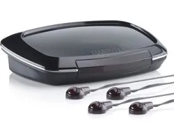 Marmitek Invisible Control Black 4 - Infrarood verlenger - Bedien 4 apparaten in een gesloten kast - IR Extender - Infrared