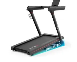 YESOUL T3 Pro Loopband voor Thuis – Inklapbare Loopband met Automatische Helling tot 10%, 3,0 PK Motor, 1-14 km/u, Max. 136 kg