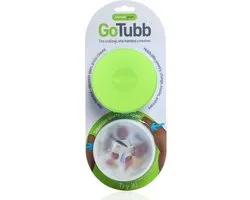 Human Gear GoTubb 2-Pack Large Opbergdoosjes Clear/Green