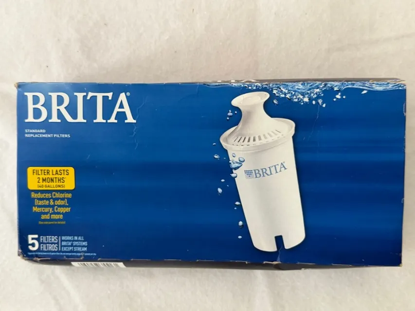 Brita Standard Water Filter Replacement for Pitchers and Dispensers 5 Count NEW