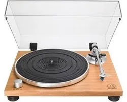 Audio-Technica Handmatige Draaitafel met Riemaandrijving AT-LPW30TK - Teaklook - platenspeler
