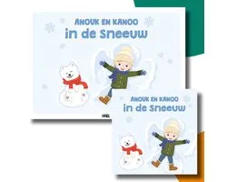 Anouk en Kanoo in de sneeuw kamishibai vertelplaten + boek
